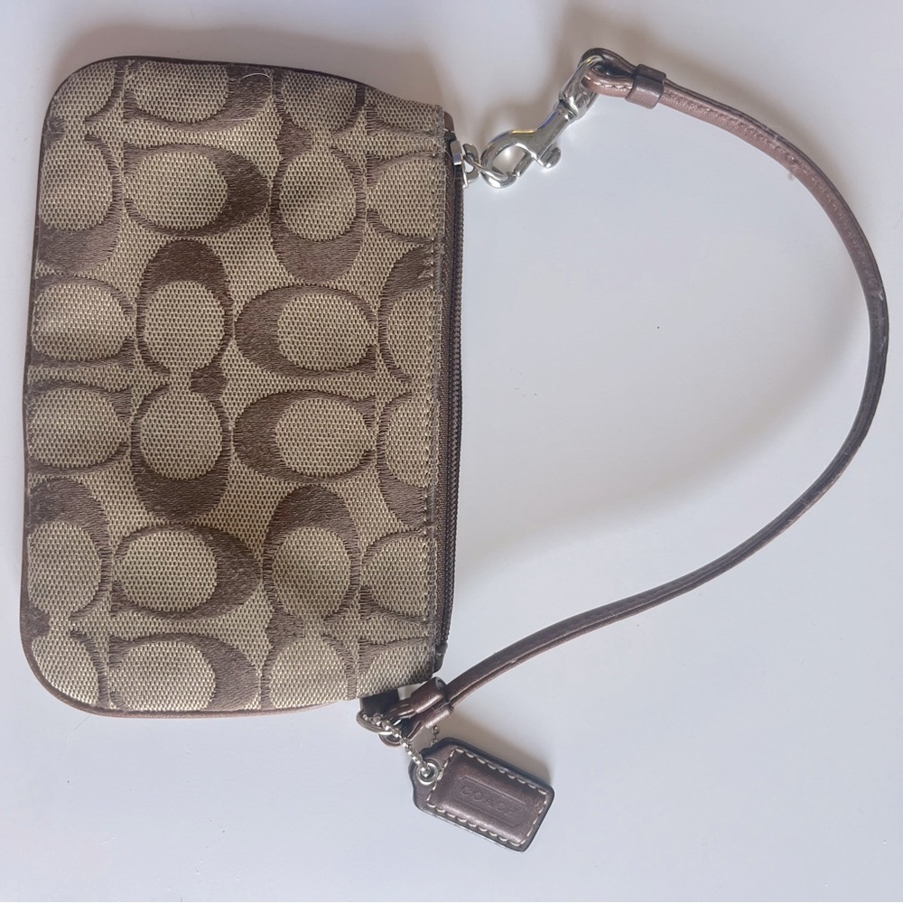 Coach wallet sized bag